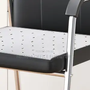 Black Leather Executive Conference Office Seat