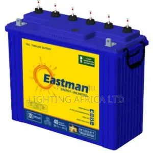 220ah -12v Eastman Wet Cell Tubular Battery 2 Years Warranty
