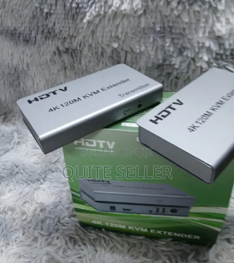 New - - 120m Hdmi KVM Extender - Support Mouse Keyboard