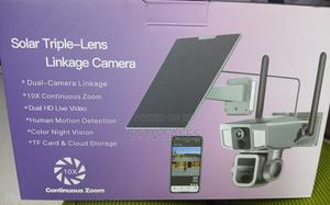 Motion Detection Wifi/4g Triple Lens Solar Powered CCTV Audio Camera - thumbnail 2