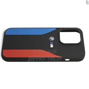 Wqarty iPhone 14 Pro Silicone Smooth BMW Logo Phone Case