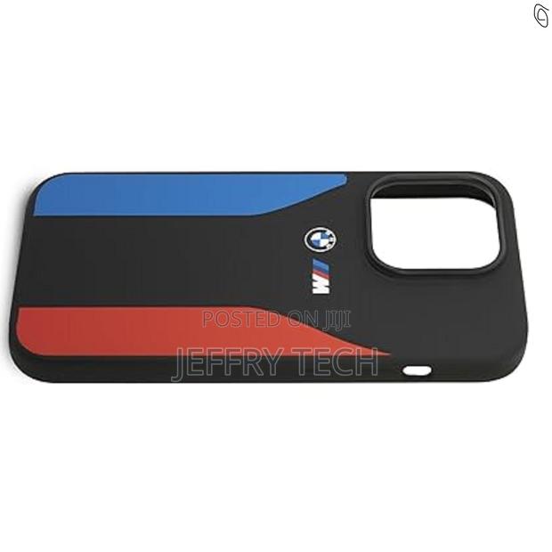Wqarty iPhone 14 Pro Silicone Smooth BMW Logo Phone Case - thumbnail 2