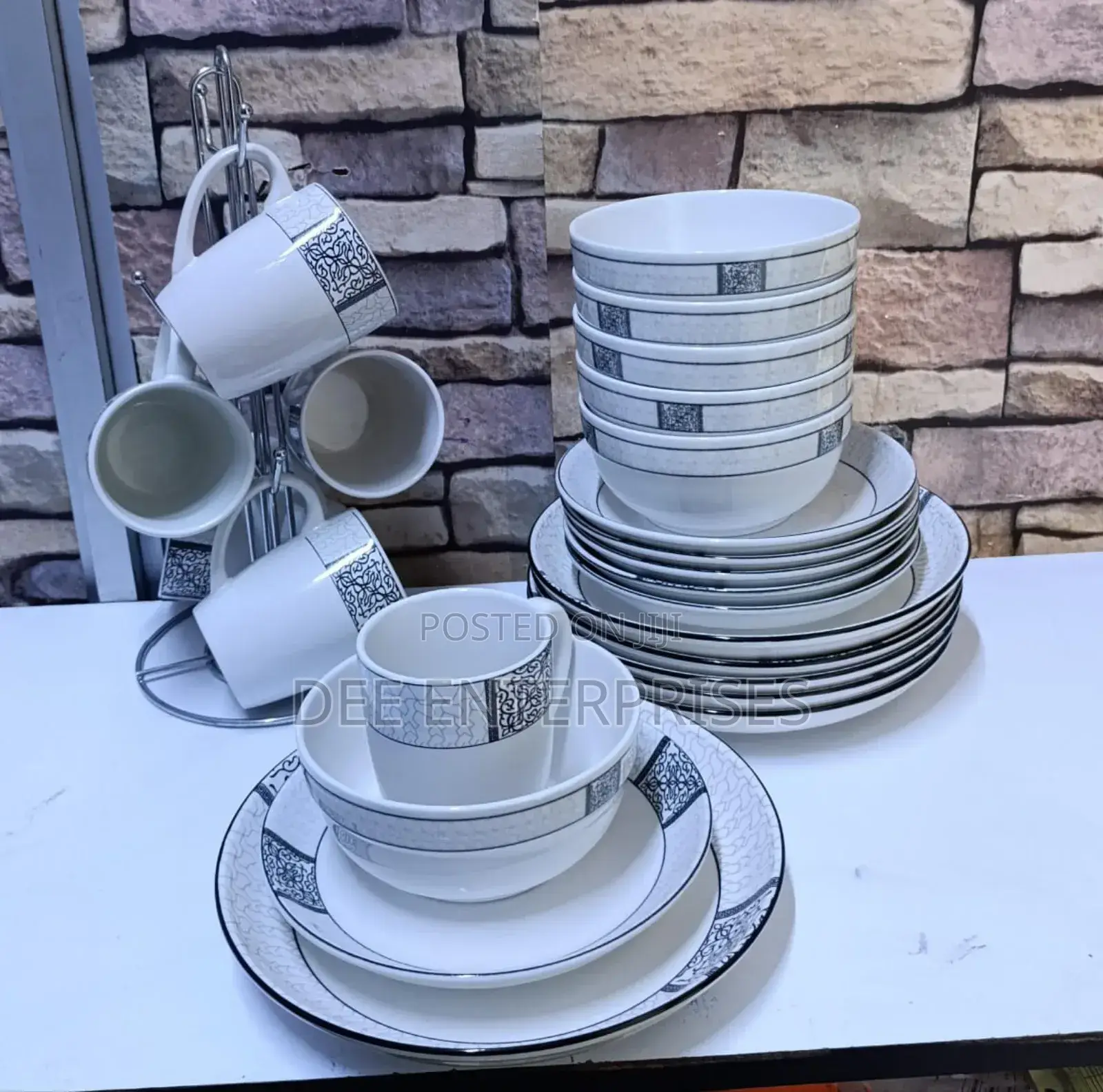 24 PCS Stylish Opal Dinnerset