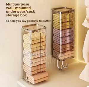  Wall-Mounted Socks Underwear Storage Box