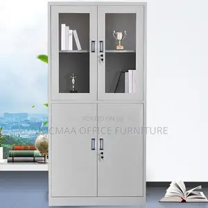 White Metallic Filling Cabinet