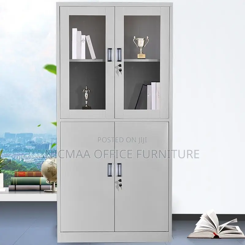 White Metallic Filling Cabinet