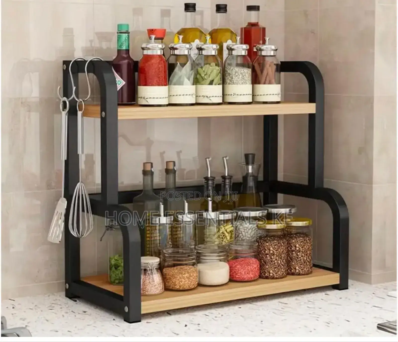 Stainless Steel Kitchen Storage Rack, Multi-Layer Storage Rack