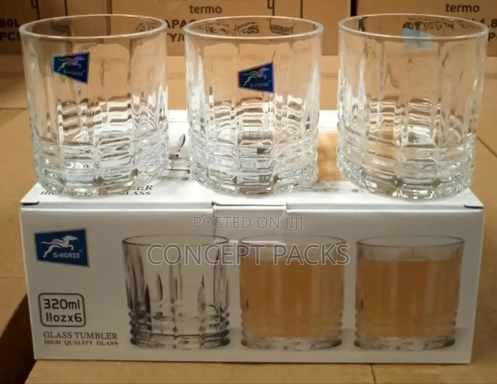 24pcs Whiskey Glass 5411j