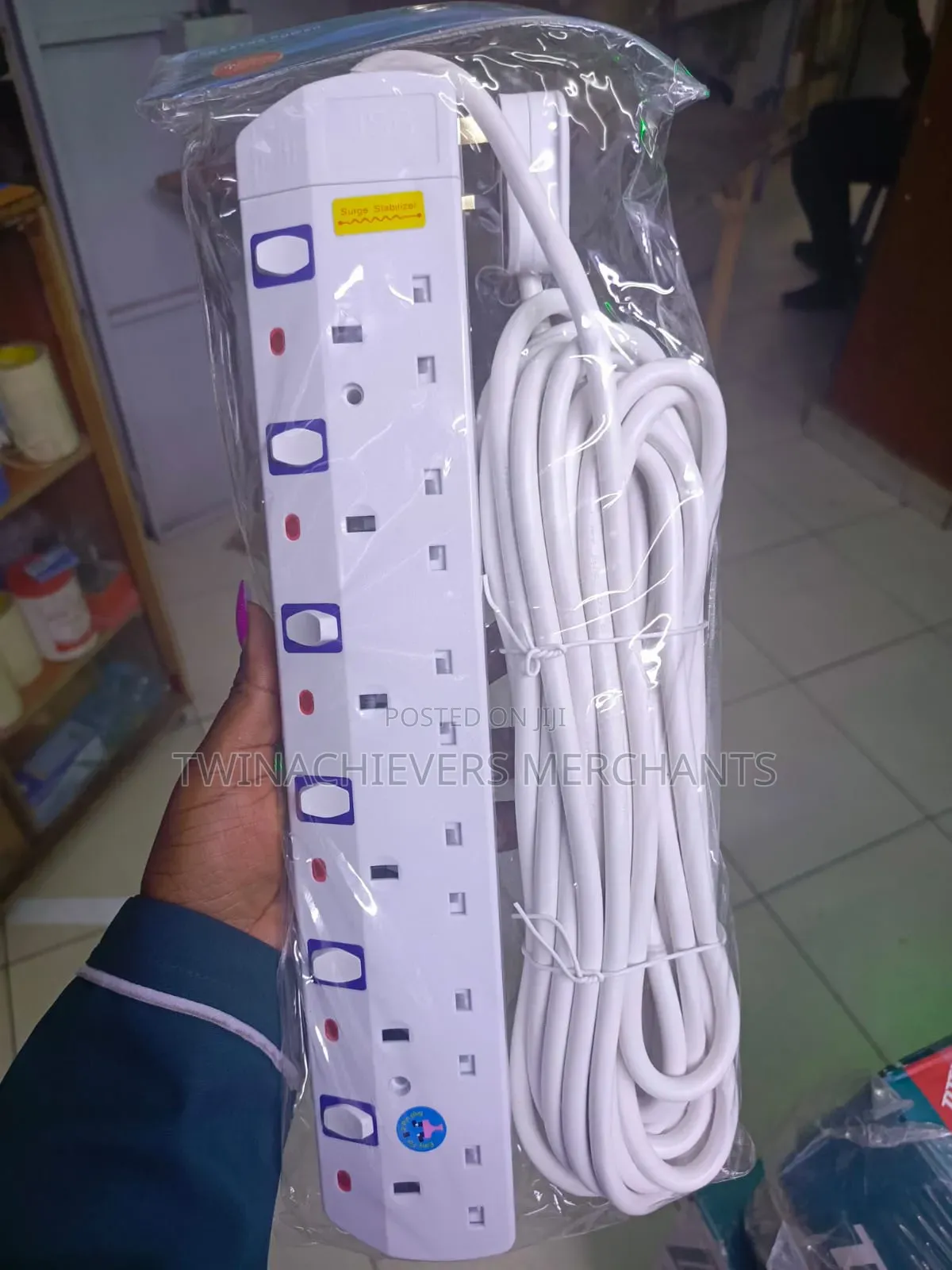 6way Extension Sockets 10mtrs