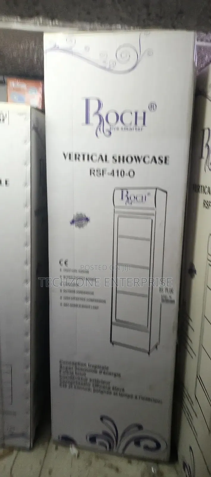 Roch 329l Showcase Chiller RSF-410-O With Led Lights 