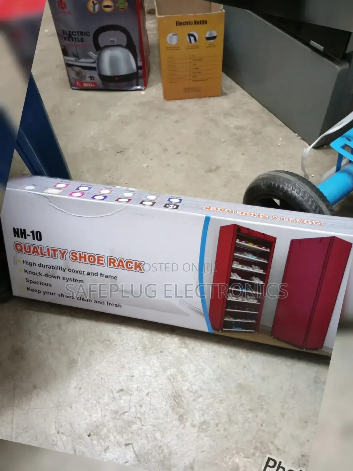Home Shoe Storage 10 Layer Free Standing Shoe Rack Cover