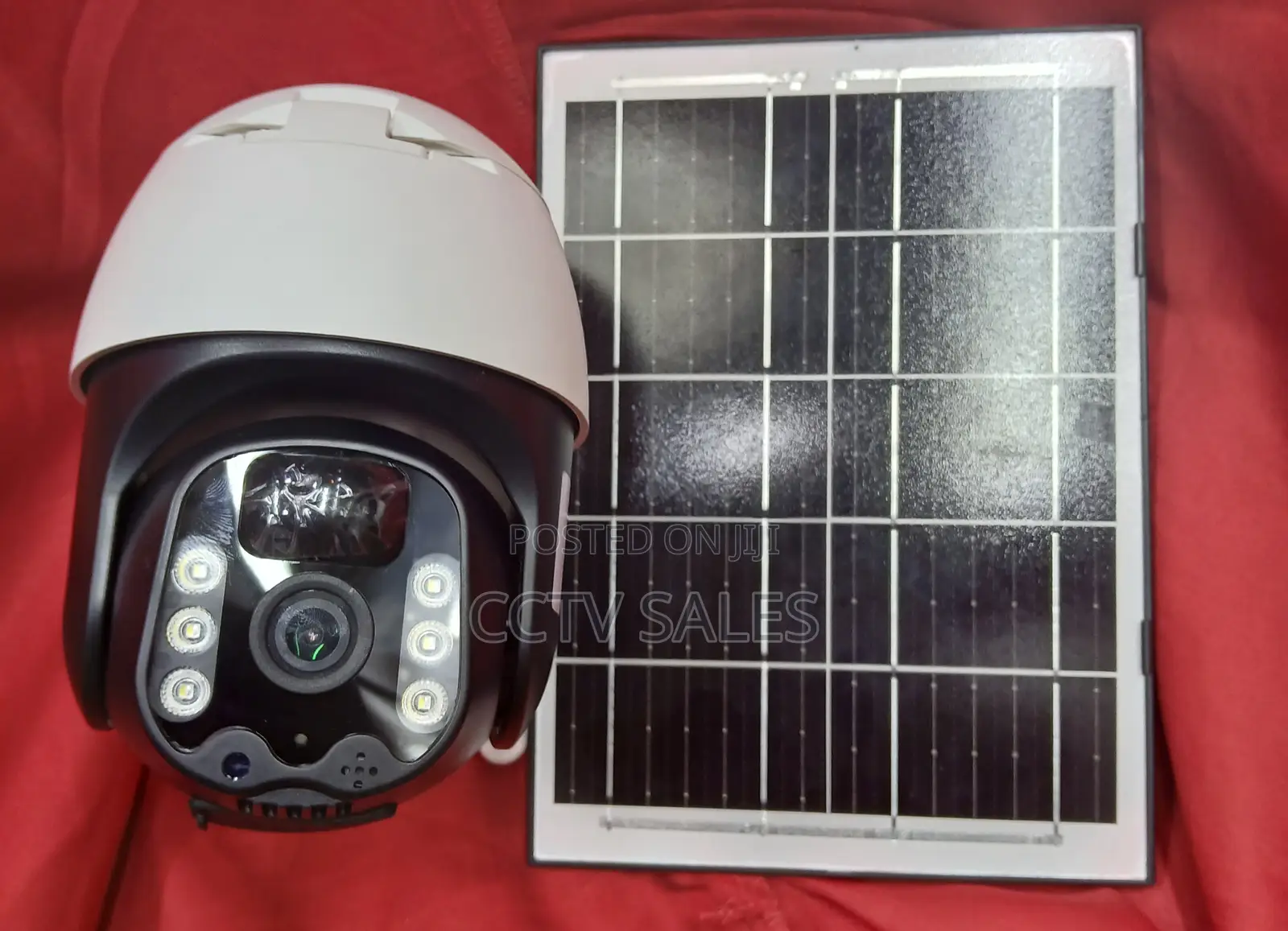 Wifi PTZ Solar Powered Single Lens V360pro CCTV Camera With Audio