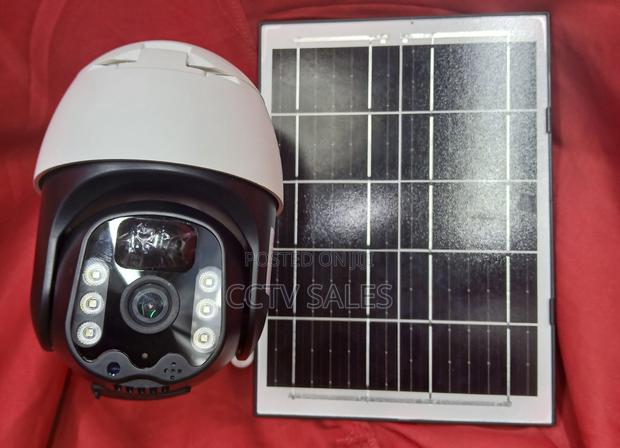 Wifi PTZ Solar Powered Single Lens V360pro CCTV Camera With Audio