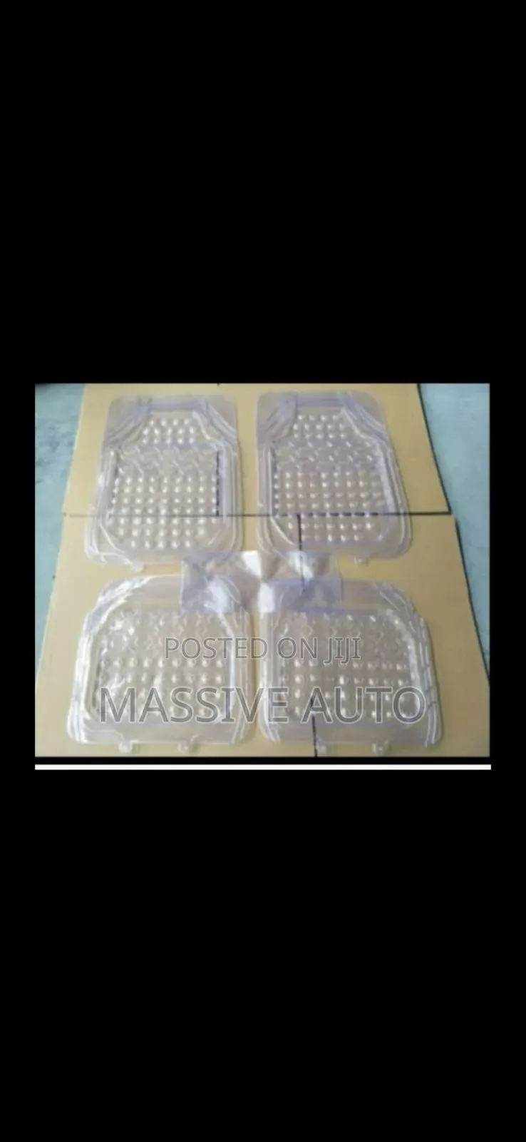 Buy Car Clear Mats/ 5 Pcs Car Clear Mats