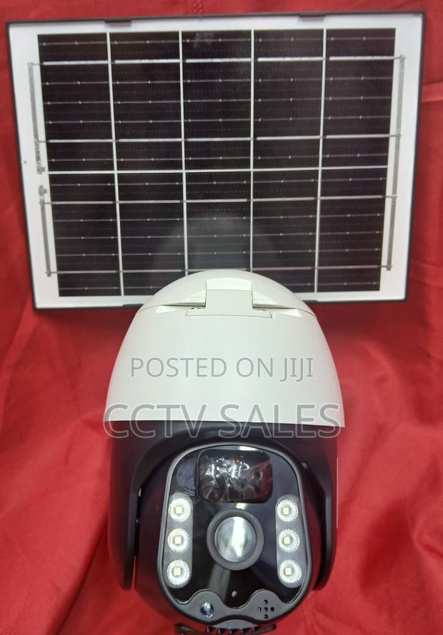 Wireless 4mp Waterproof Outdoor Wifi Solar CCTV Camera