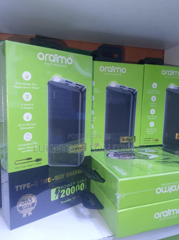 Oraimo Powerbank 20000mah Legendary Performance - thumbnail 2