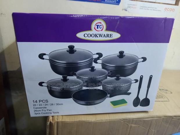 Tc 14pcs Heavy Duty Non-Stick Cookware Sets