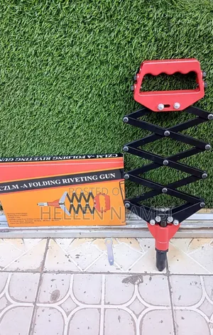 Red Folding Riveting Gun