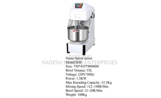 High-speed Spiral Mixer - main view