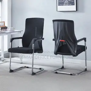 Black Mesh Visitor/Meeting Seat