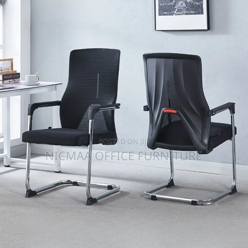 Black Mesh Visitor/Meeting Seat