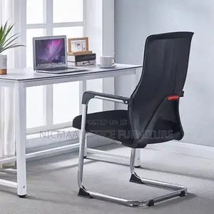 Black Mesh Visitor/Meeting Seat