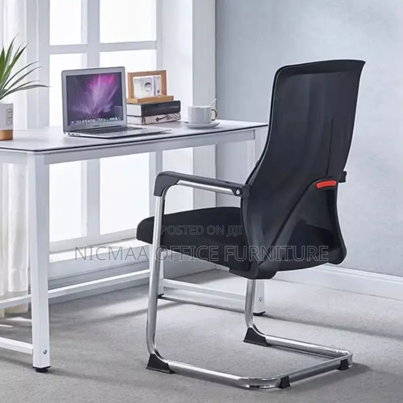 Black Mesh Visitor/Meeting Seat