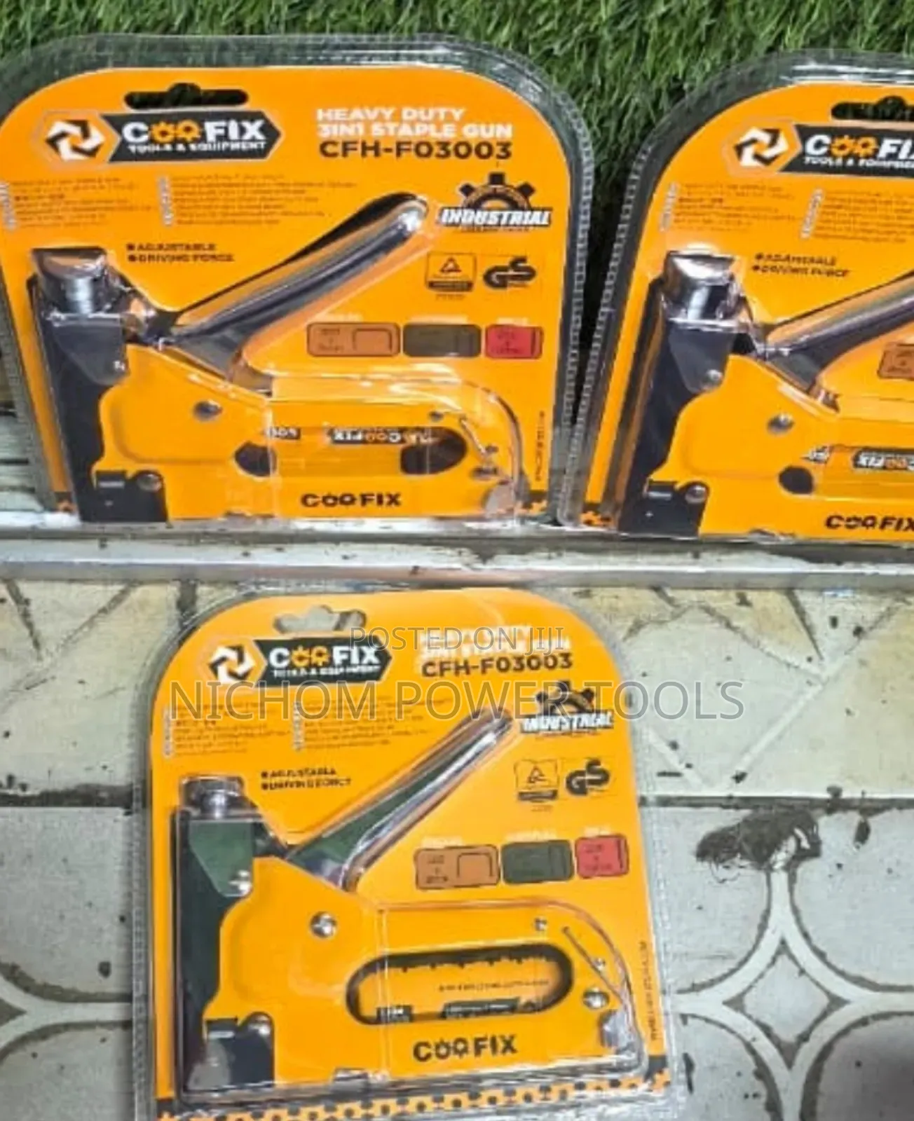 Coofix 3 in 1 Staple Gun With 600pcs Staple Pins