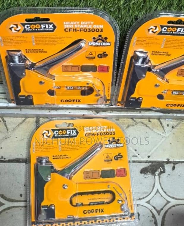 Coofix 3 in 1 Staple Gun With 600pcs Staple Pins