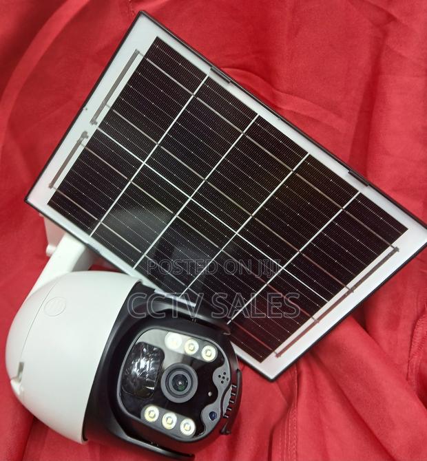Hd Resolution Wifi Solar Powered CCTV Camera With Sound Recording