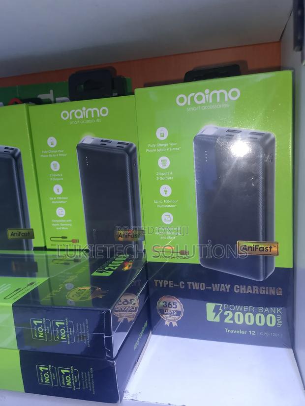 20000mah Oraimo Powerbank Slim Portable Powerbank - main view
