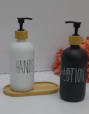 2pcs Kitchen Sink Dish Soap/Lotion Dispenser