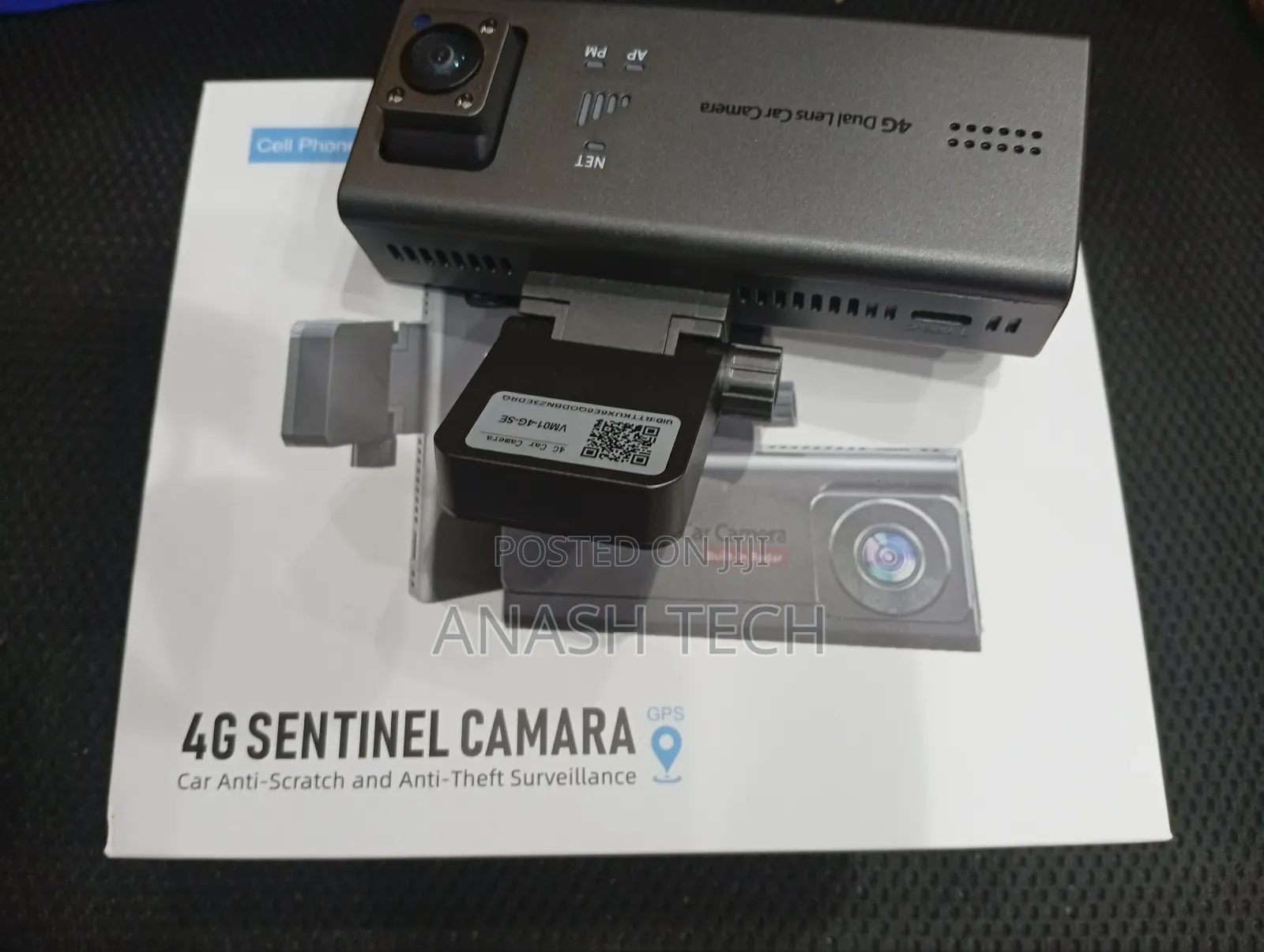 Easy Setup Dual Lens Car Dash Cam With 4g Lte