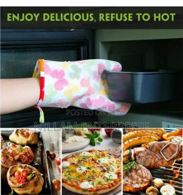 Silicone Insulated Oven Gloves - thumbnail 2
