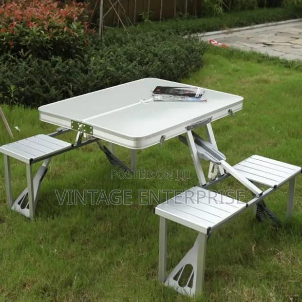 Aluminum Foldable Table and Chair - main view