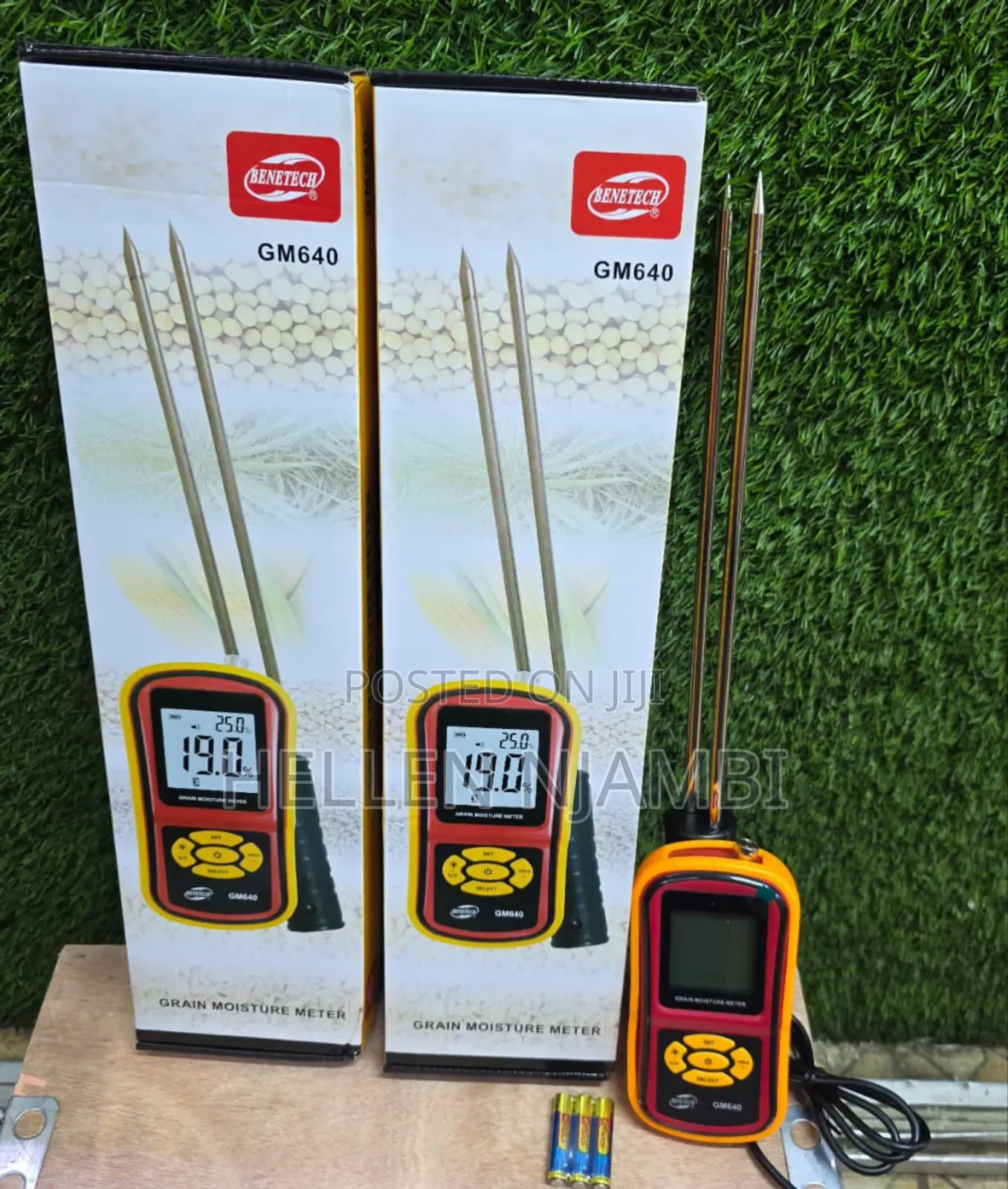 Yellow Moisture Meter