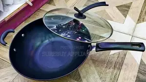 32cm Non-Stick Wok Deep Stir-Frying Pan