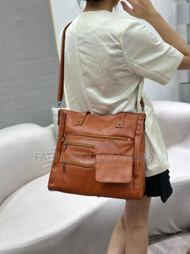 Brown Softleather Bag - thumbnail 3