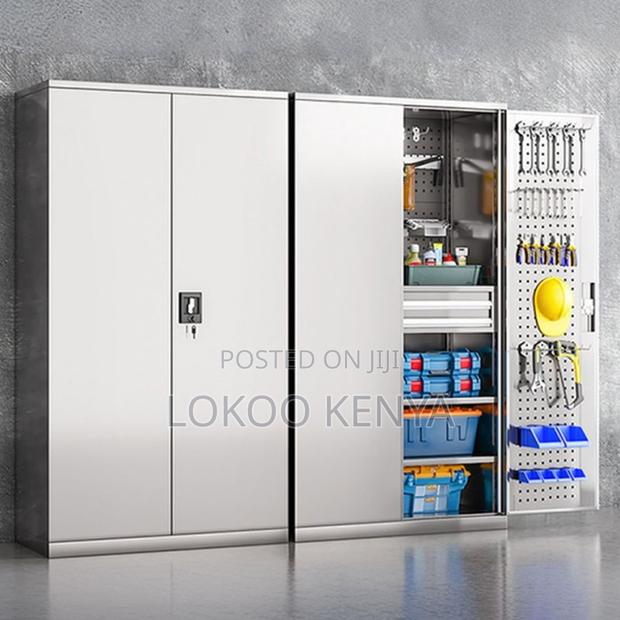 Office Cabinet : Tall Metal Office Storage Cabinet