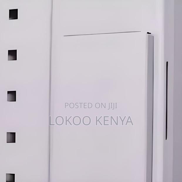 Office Cabinet : Tall Metal Office Storage Cabinet - thumbnail 4