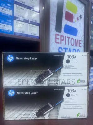 Hp Neverstop Laser 1001nw/Mfp 1200a Toner Hp 103a Yield Above 2,500