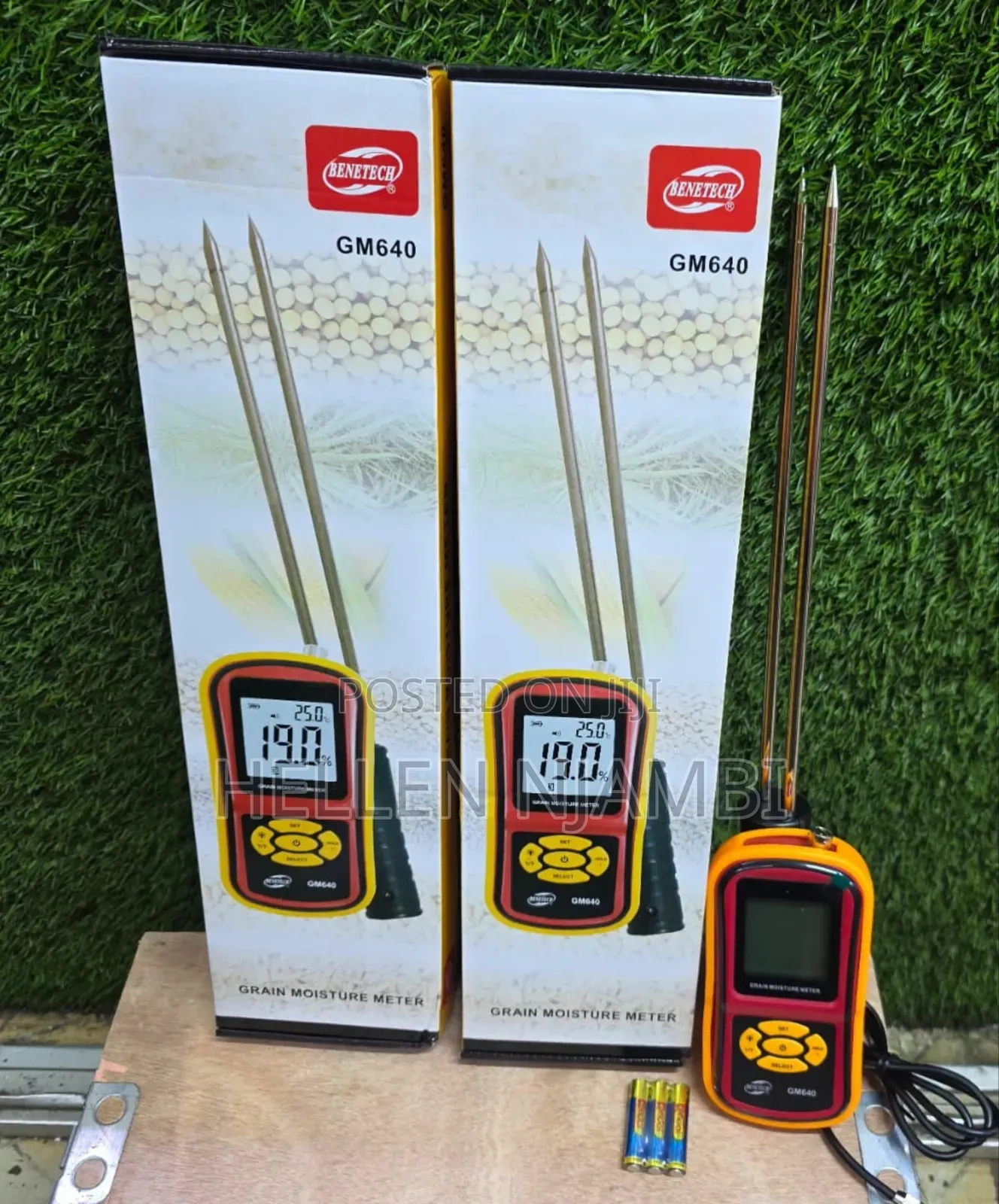 Yellow Grain Moisture Meter