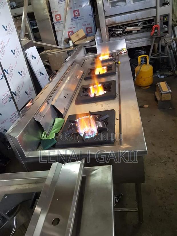 Gas Cooker Range - main view