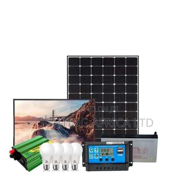 Full Holiday 300w Solar - 200ah Battery - 32" Smart Tv - 300w Inverter