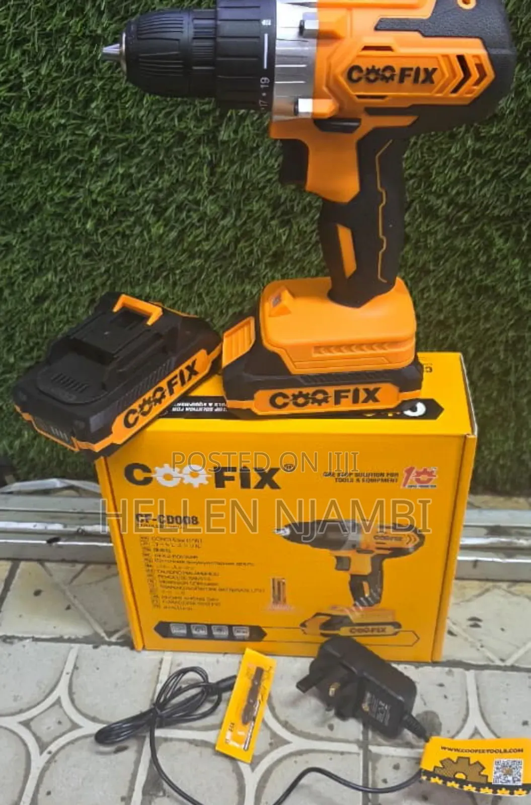 Coofix Cordless Drill 20v