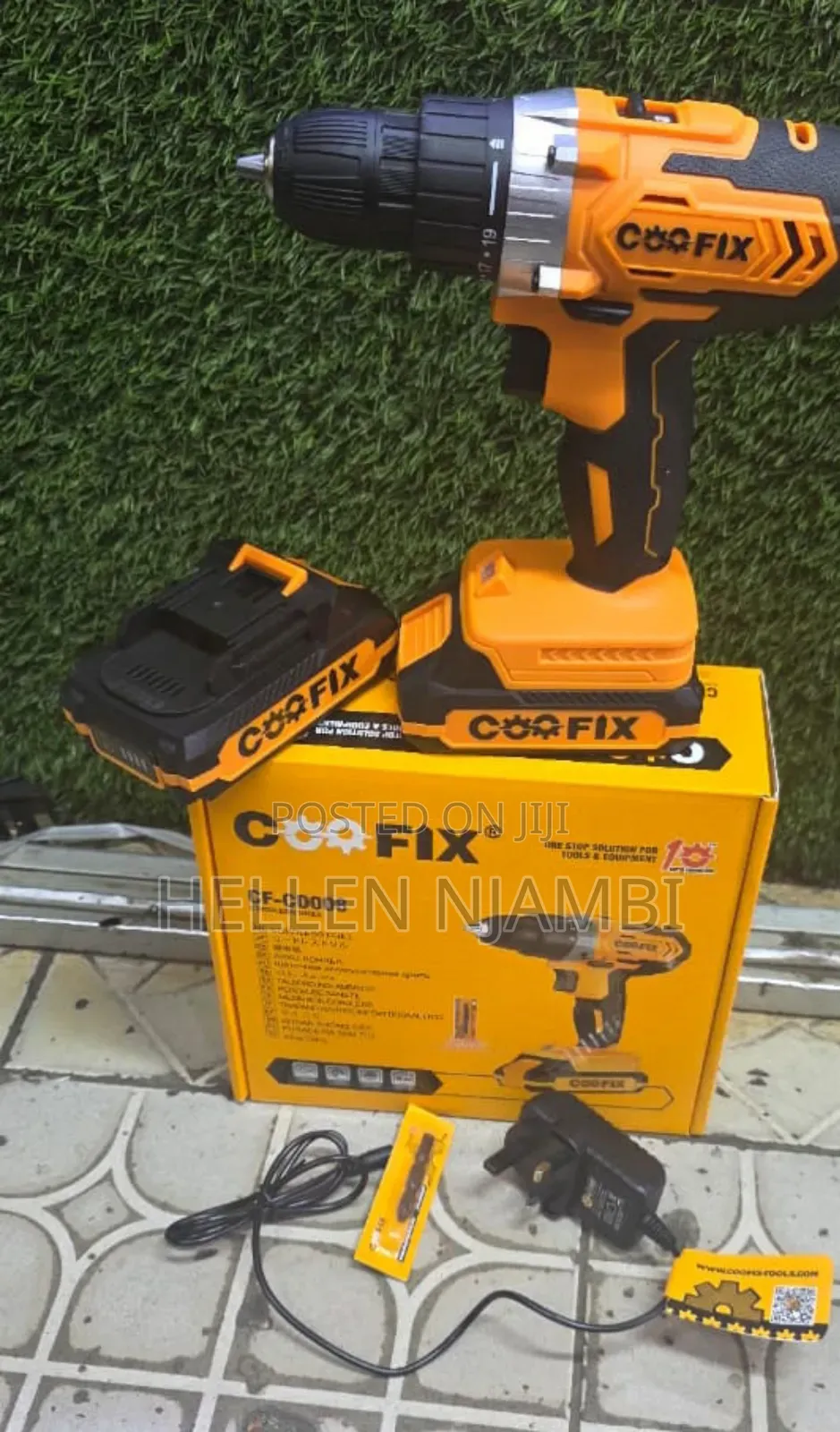 20v Cordless Drill Coofix