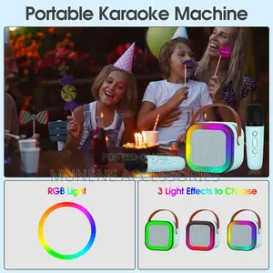 Portable Bluetooth Karaoke Speaker Wireless Microphone