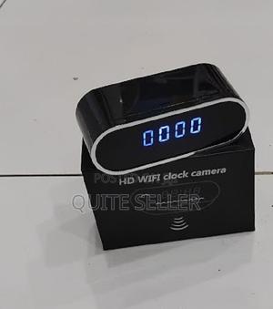 Wireless Table Clock Ir Night Vision Remote 1080p Wifi Camera - thumbnail 2