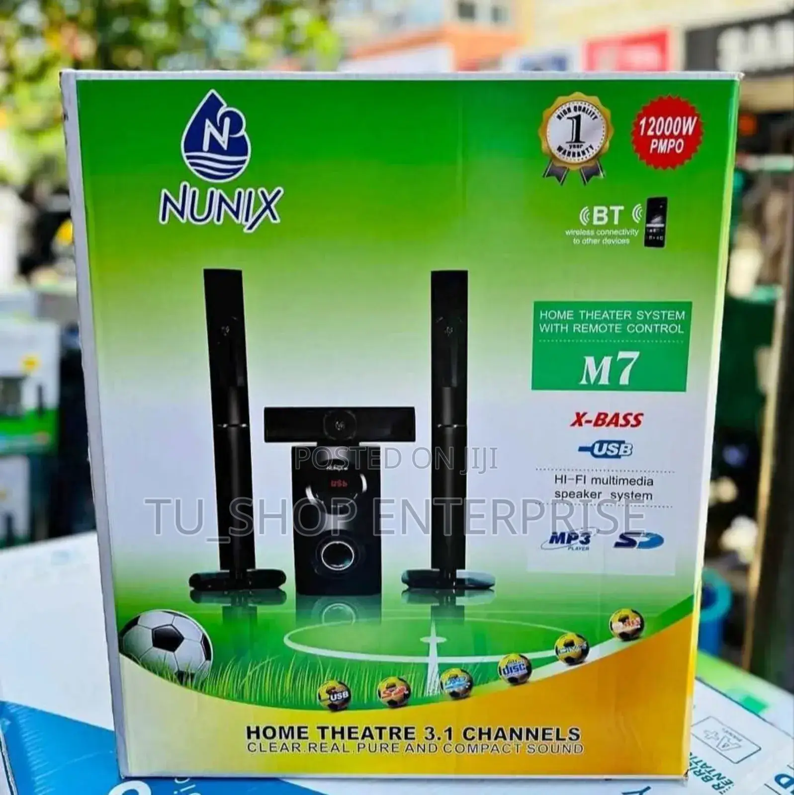 Speaker! Nunix 3.1ch Nu- M7 Home Theater System