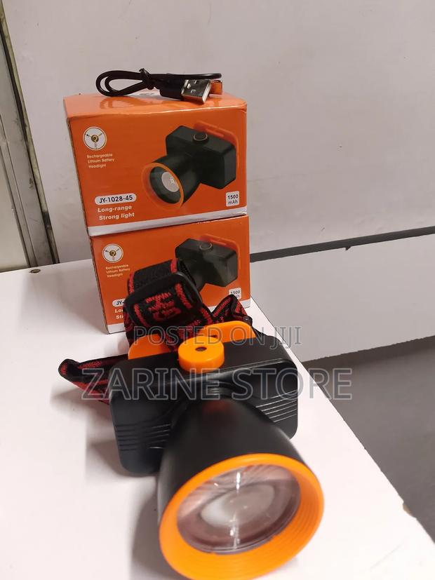 Multiple Lighting Headlamp for Camping Hiking Uses Lithium Battery - main view